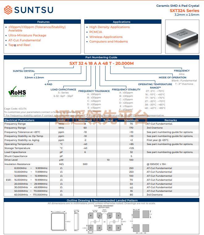 SXT32420CC48-40.000Mŷ3044,Suntsuͼ3044,SXT324Դ3044