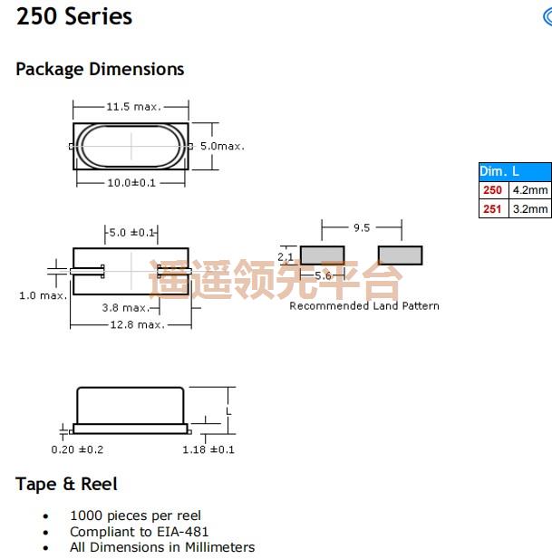 250-14.7456M-20-S,250ʯӢƬ3044,Oscilent3044