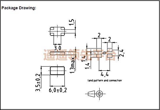 XMP-6135-1A-16pF-48MHz,KVGʯӢ3044,XMP-6100ƬԴ3044